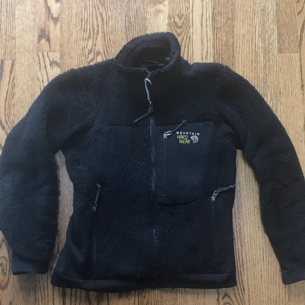 Mountain hardwear womens monkey black jacket S